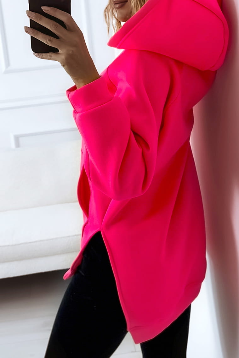 Bluza oversize Sempre różowa